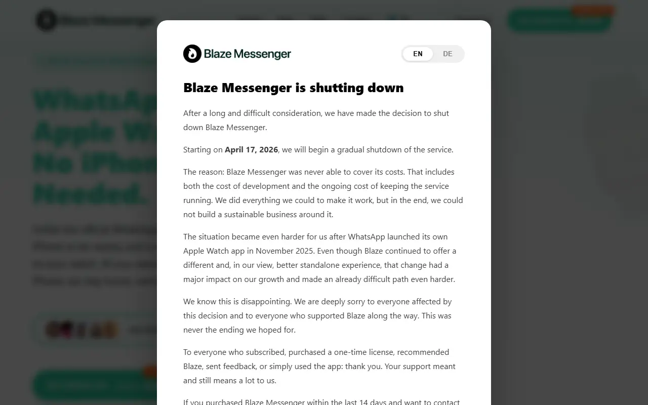 Blaze Messenger