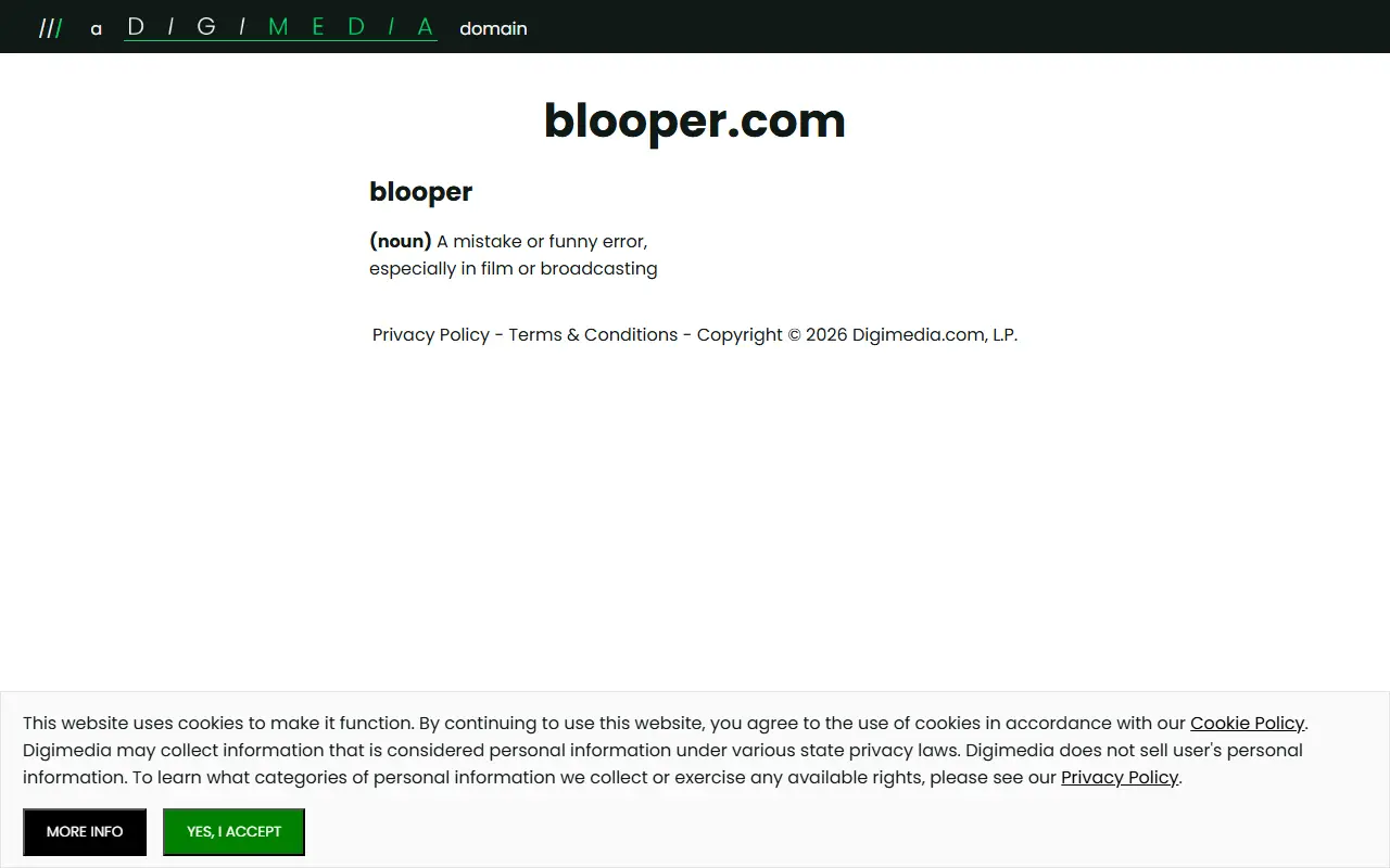 Blooper