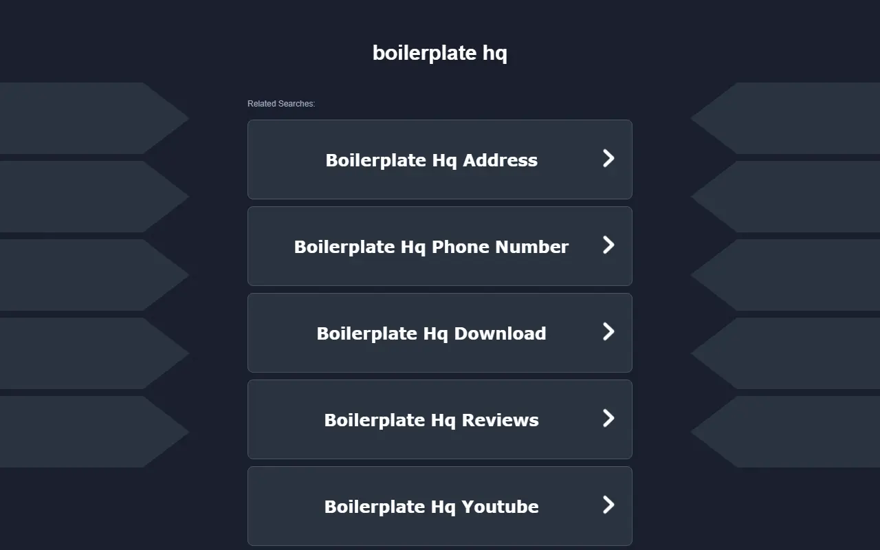 BoilerplateHQ