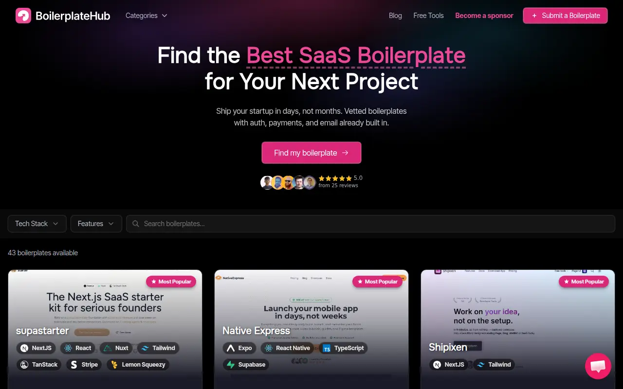 BoilerplateHub