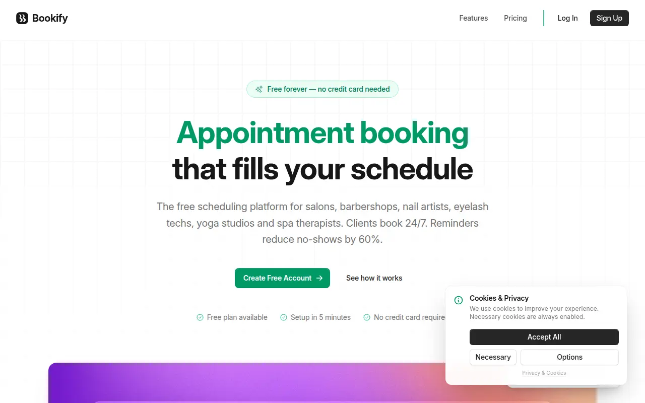 Bookify - Appointment Scheduling System