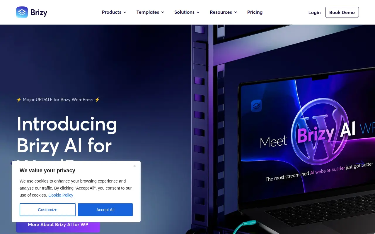 Brizy AI Website Builder