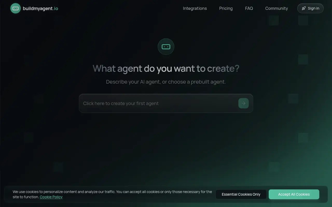 BuildMyAgent.io