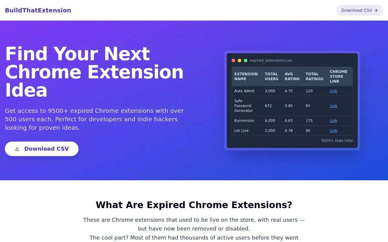 buildthatextension