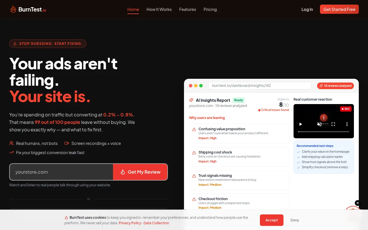 BurnTest.io