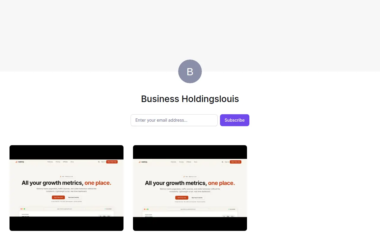 Business Holdingslouis