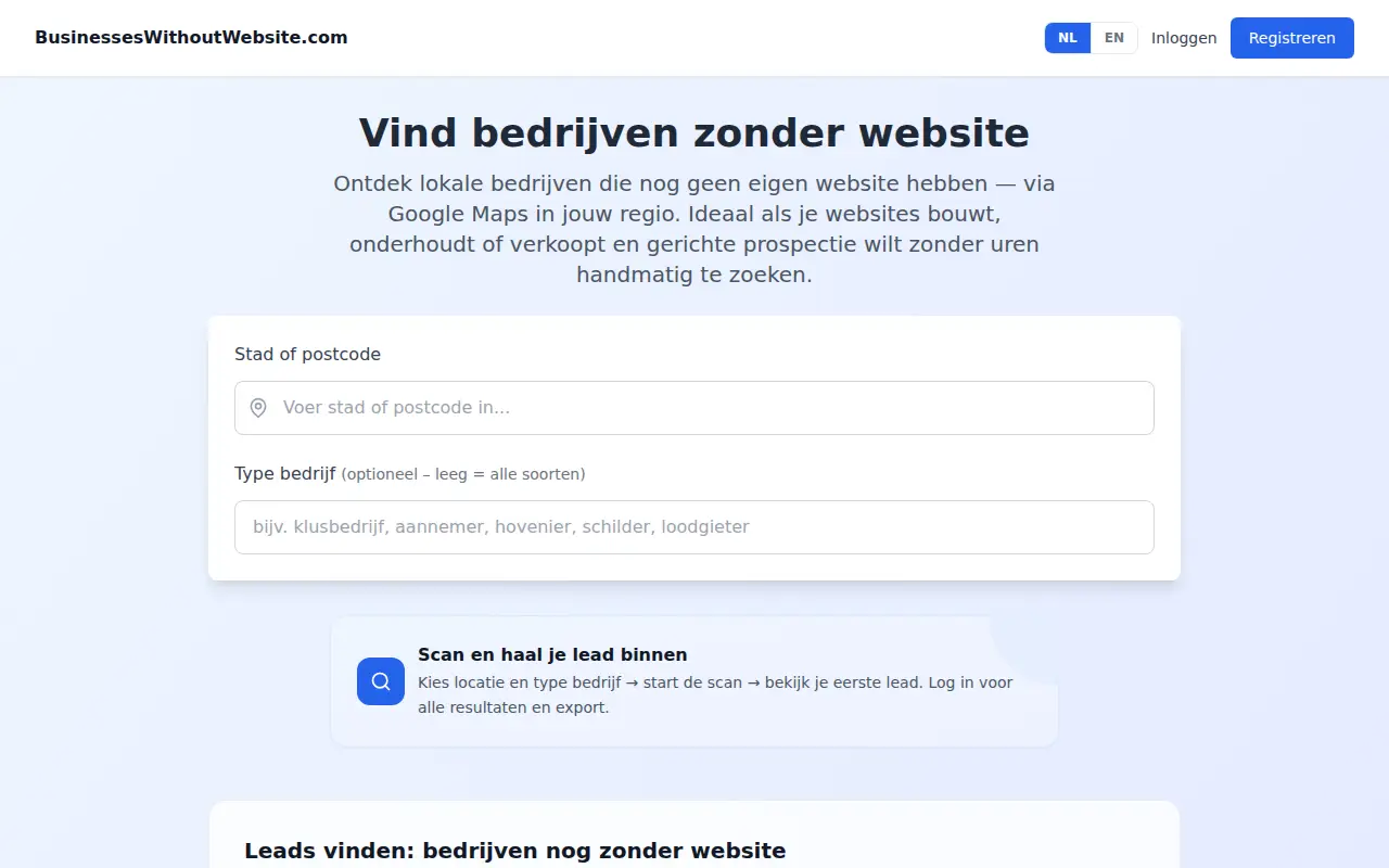 businesseswithoutwebsite.com