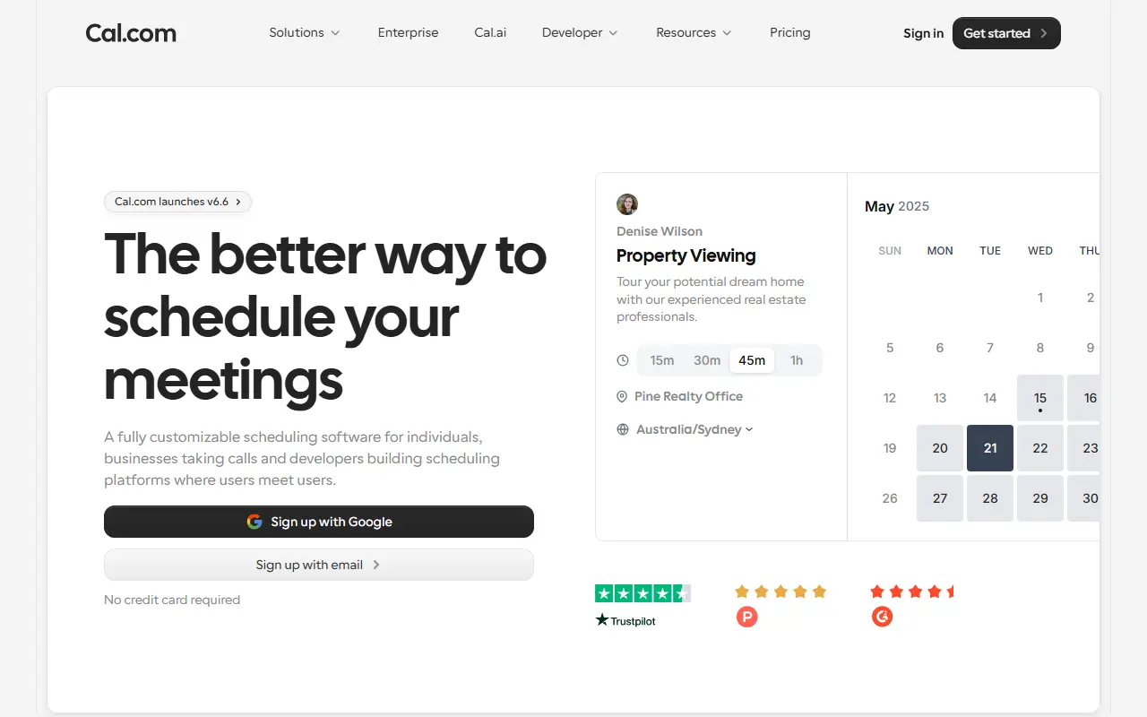 Cal.com Platform