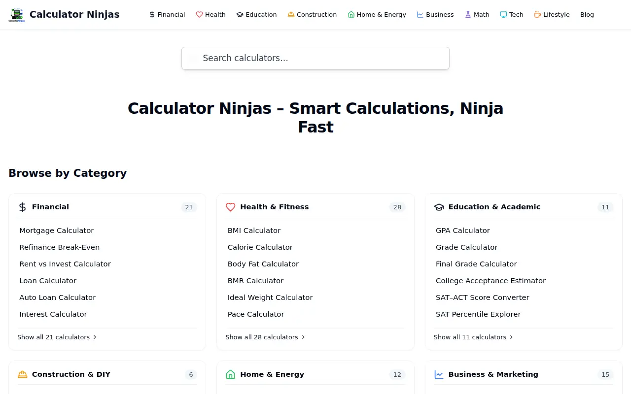 CalculatorNinjas