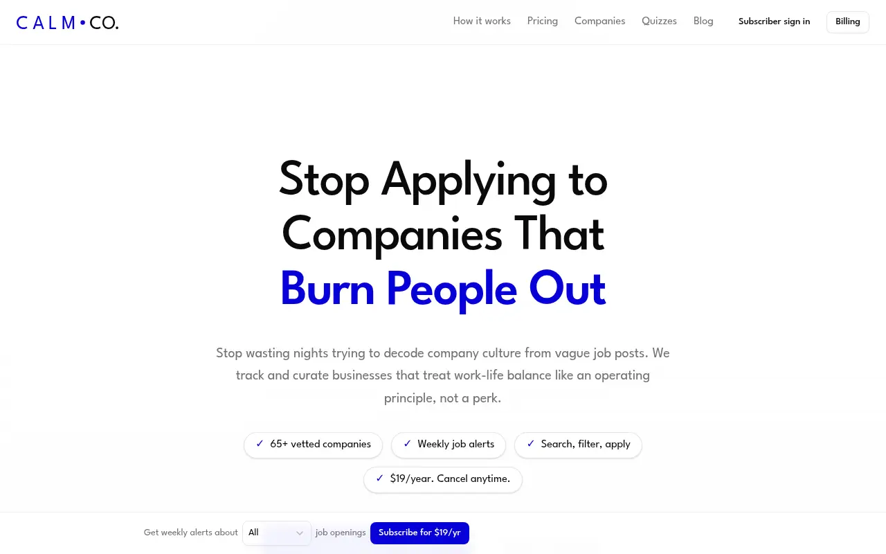 Calm Companies