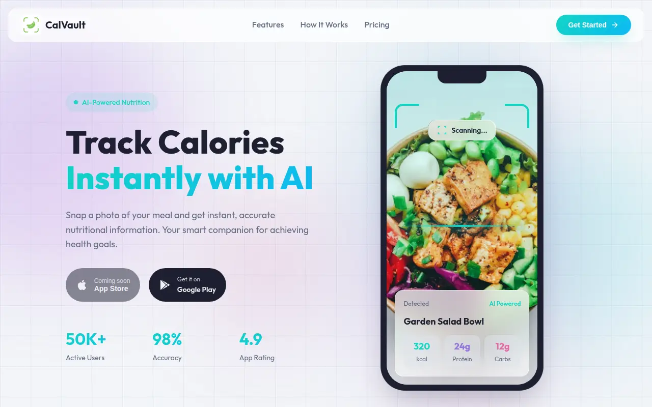 CalVault - AI Calorie Tracker