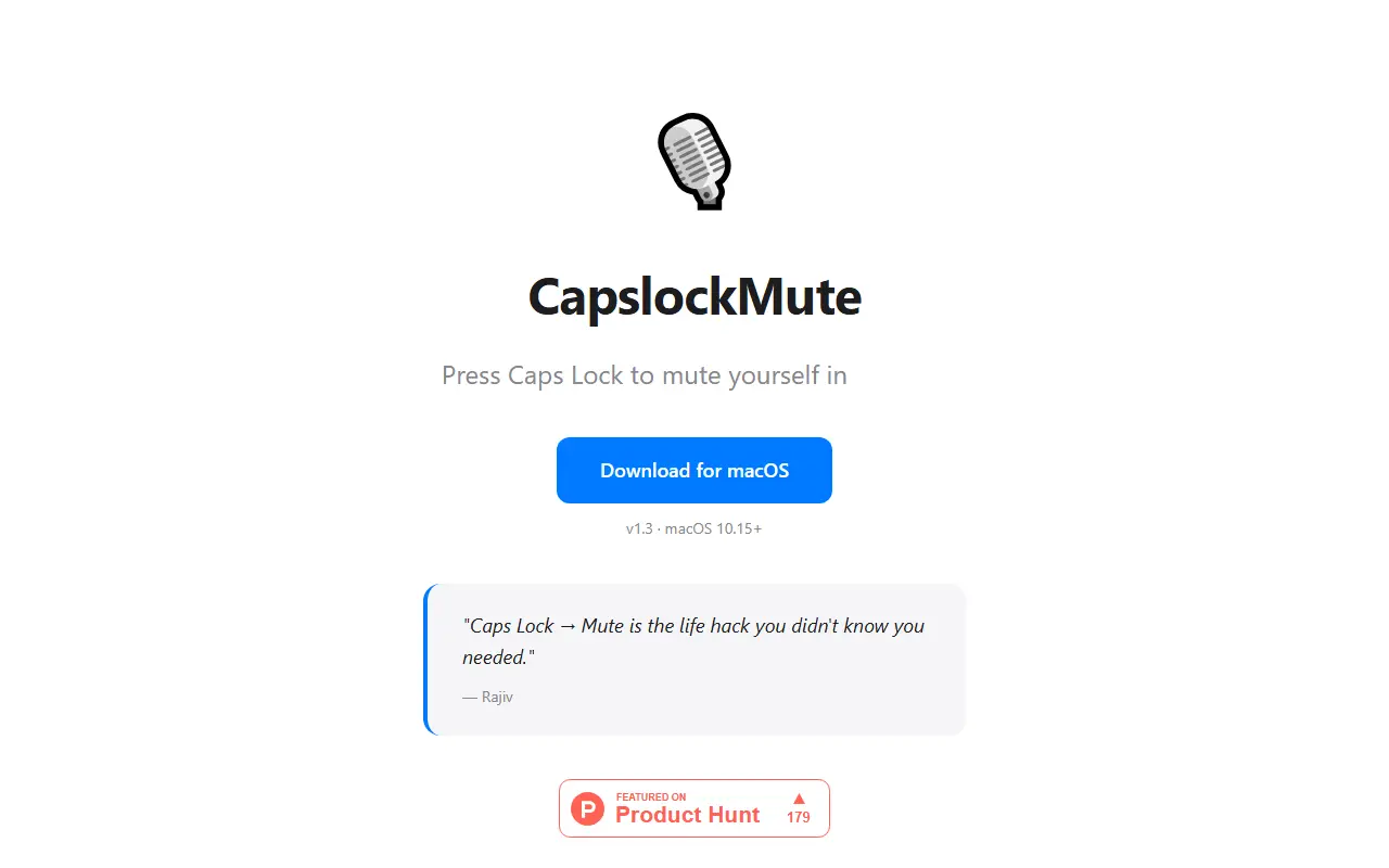 CapslockMute
