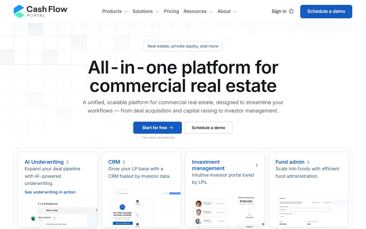 Cash Flow Portal