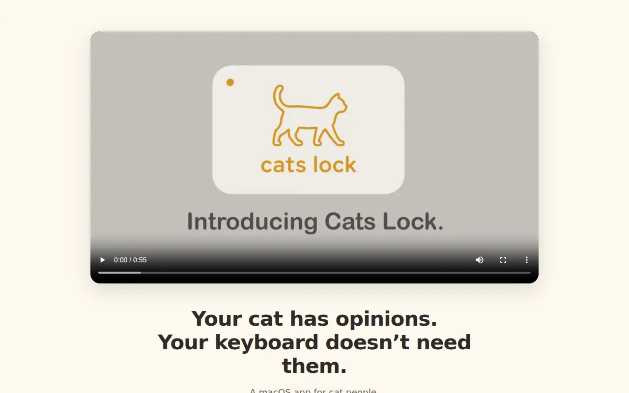 Cats Lock