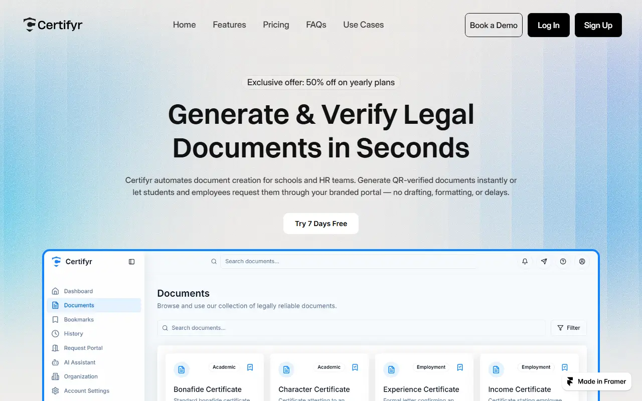Certifyr