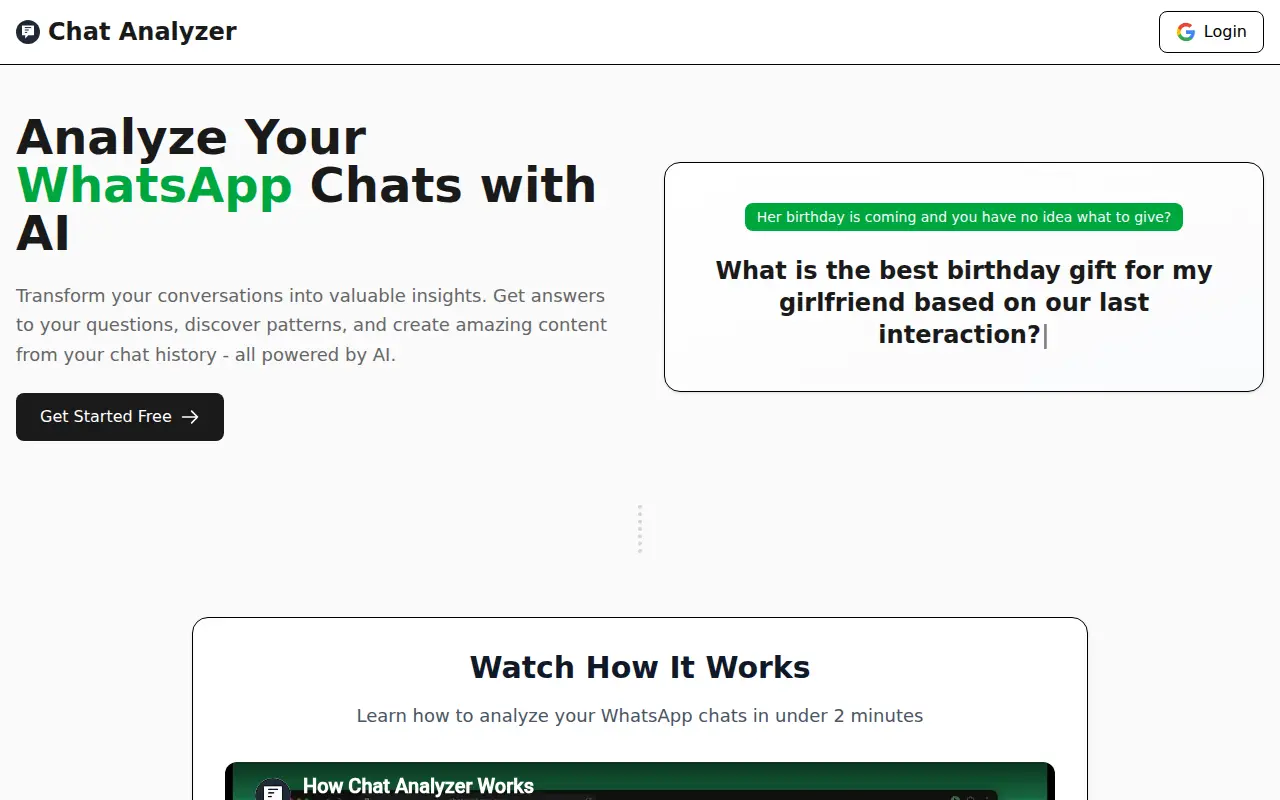 Chat Analyzer