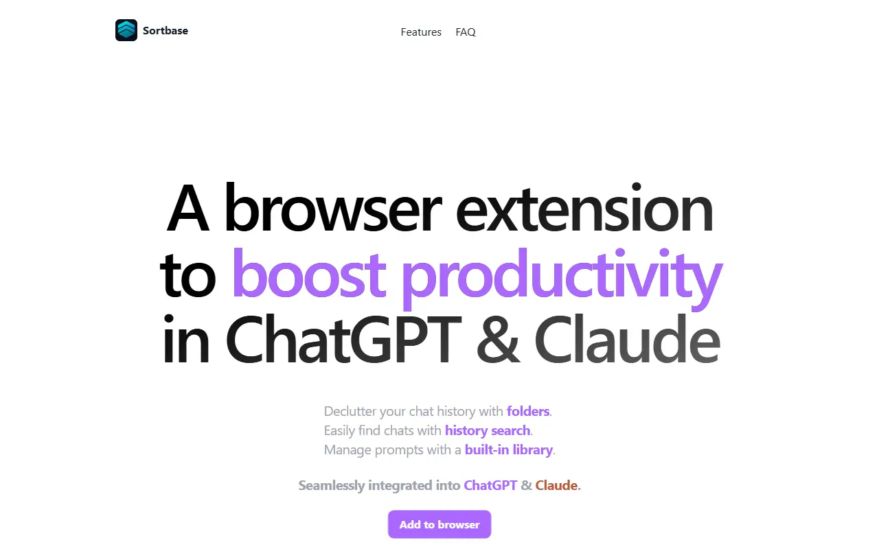 ChatGPT Easy Folders