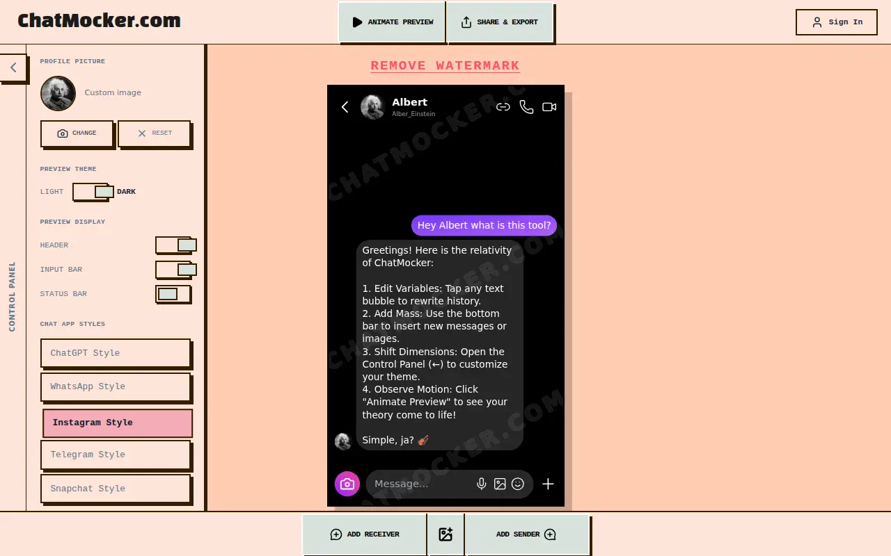 ChatMocker.com