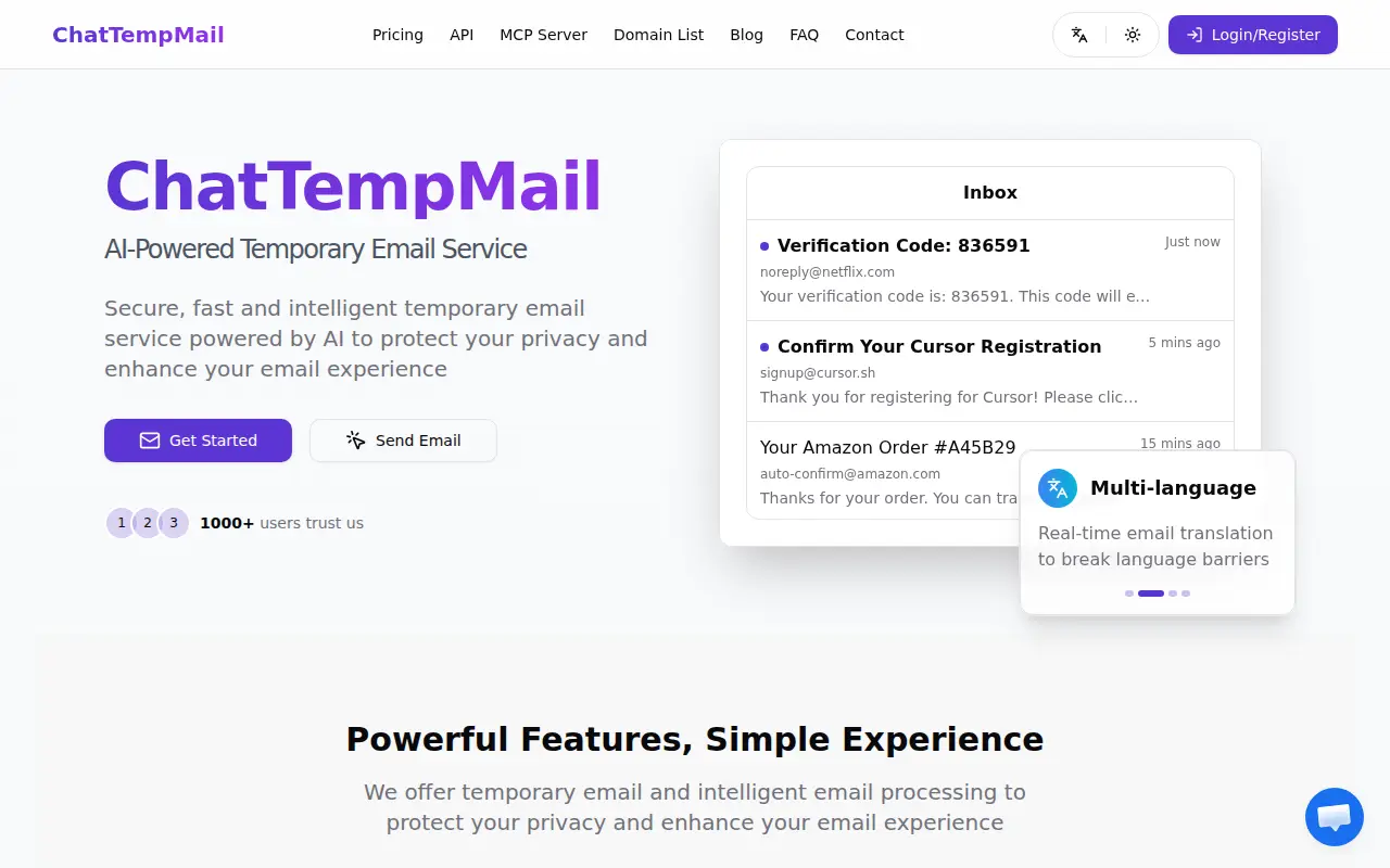 ChatTempMail