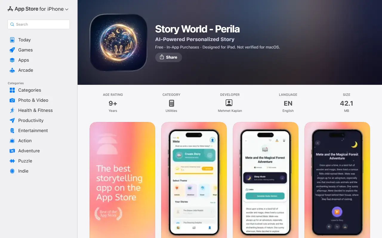 Children's Fairy Tales - Perila