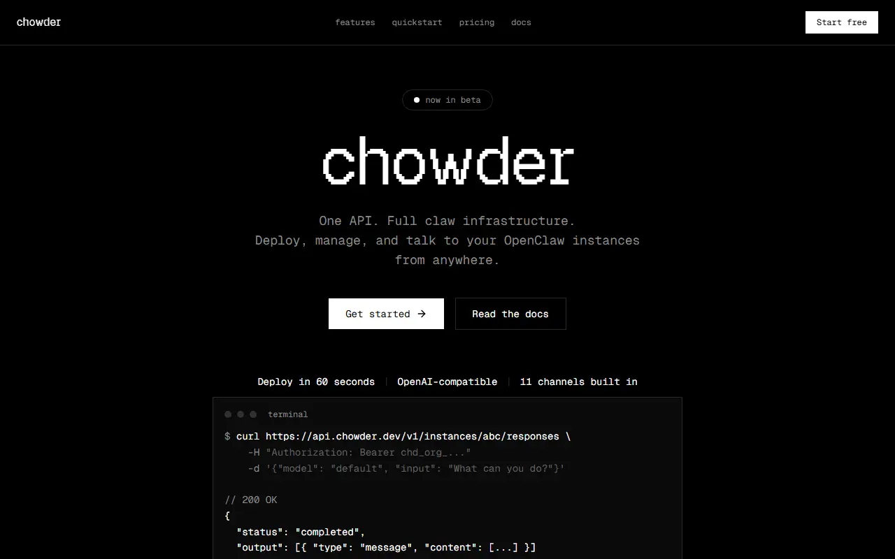 chowder.dev