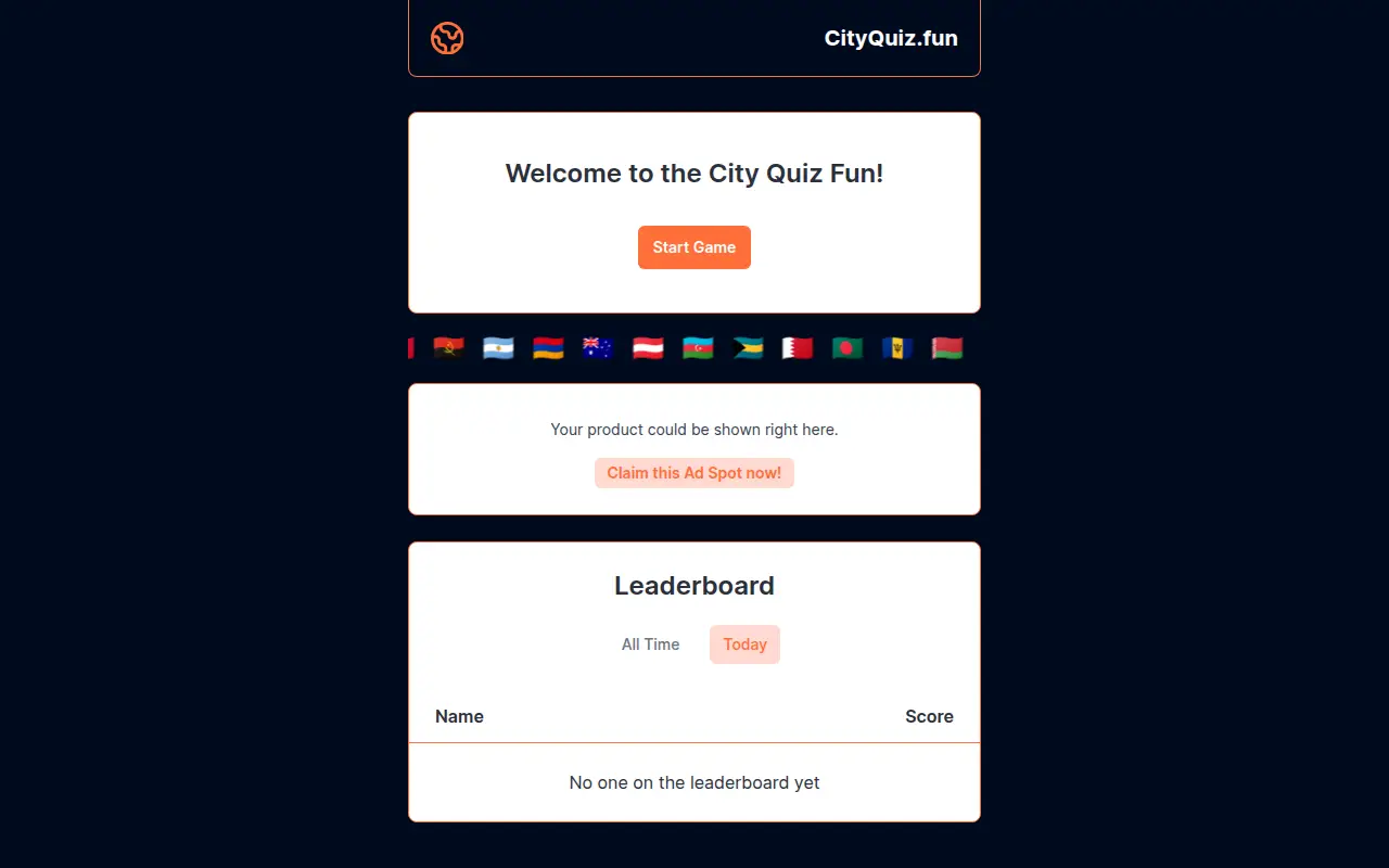 City Quiz Fun