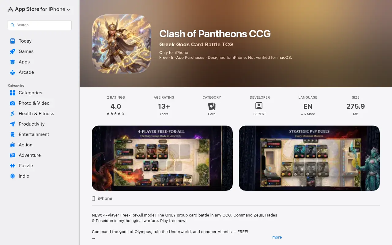 Clash of Pantheons