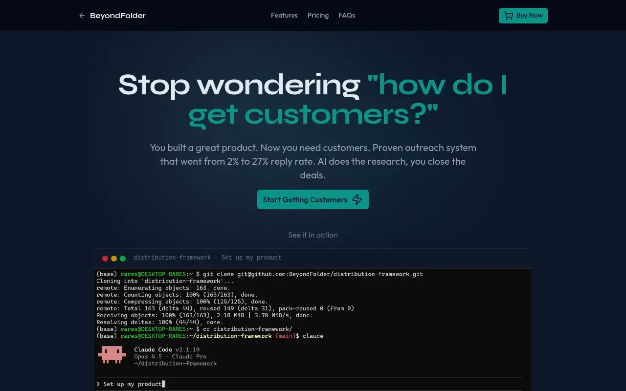 Claude Code Distribution Framework