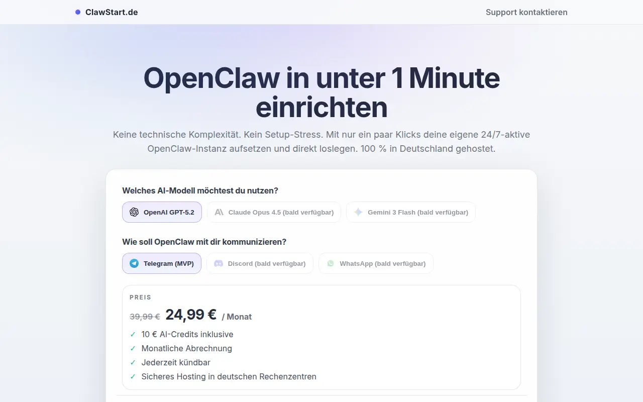 Clawstart