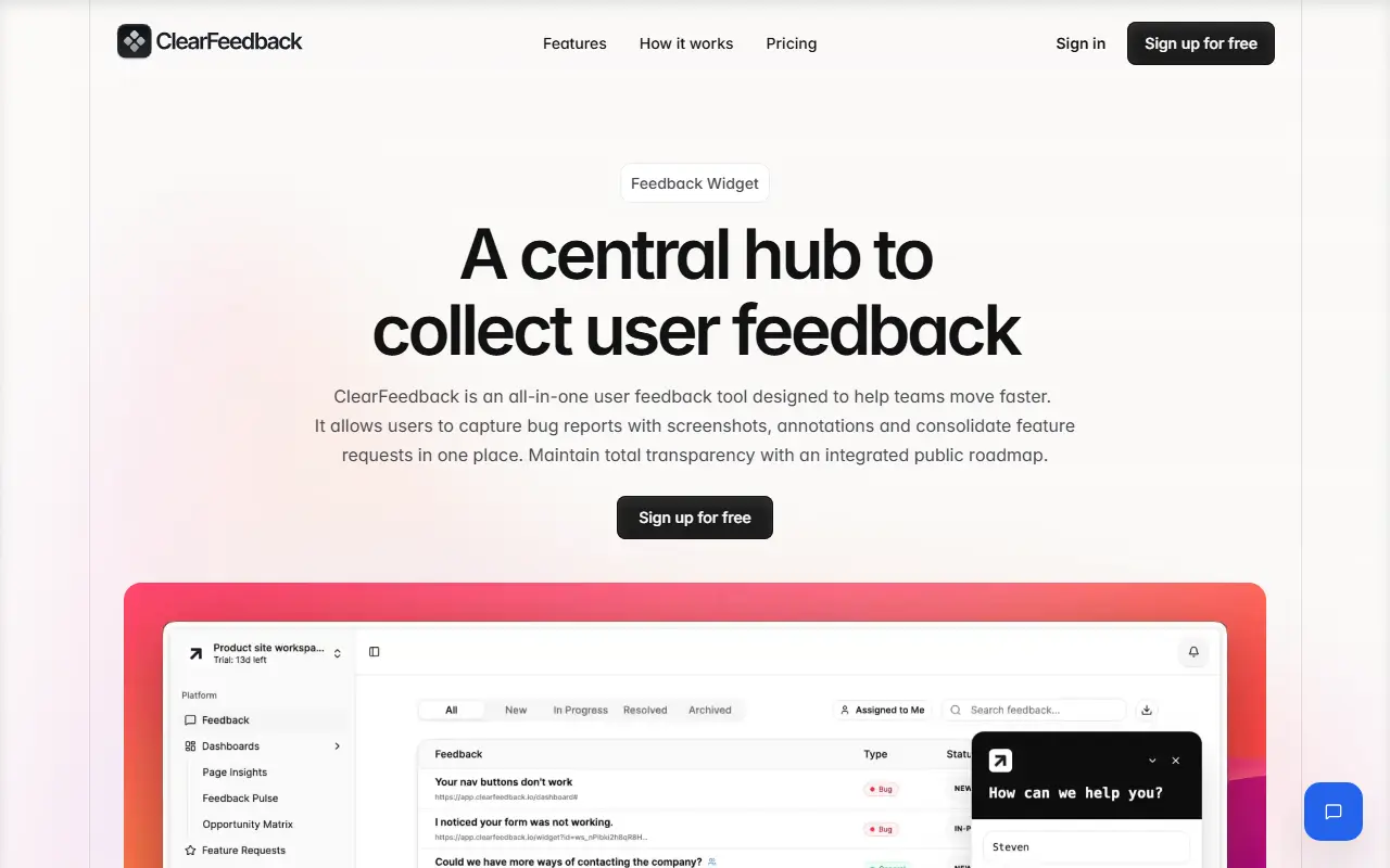 ClearFeedback.io