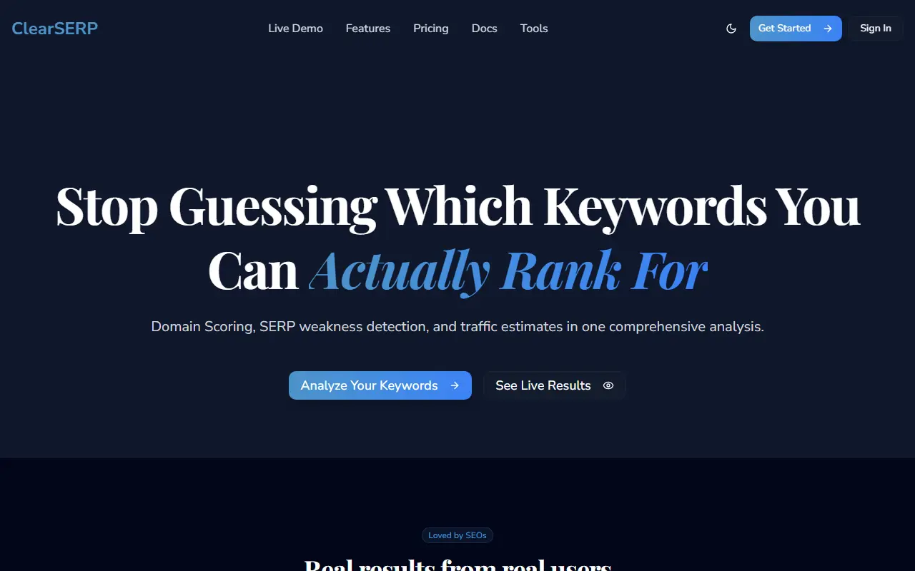 ClearSERP