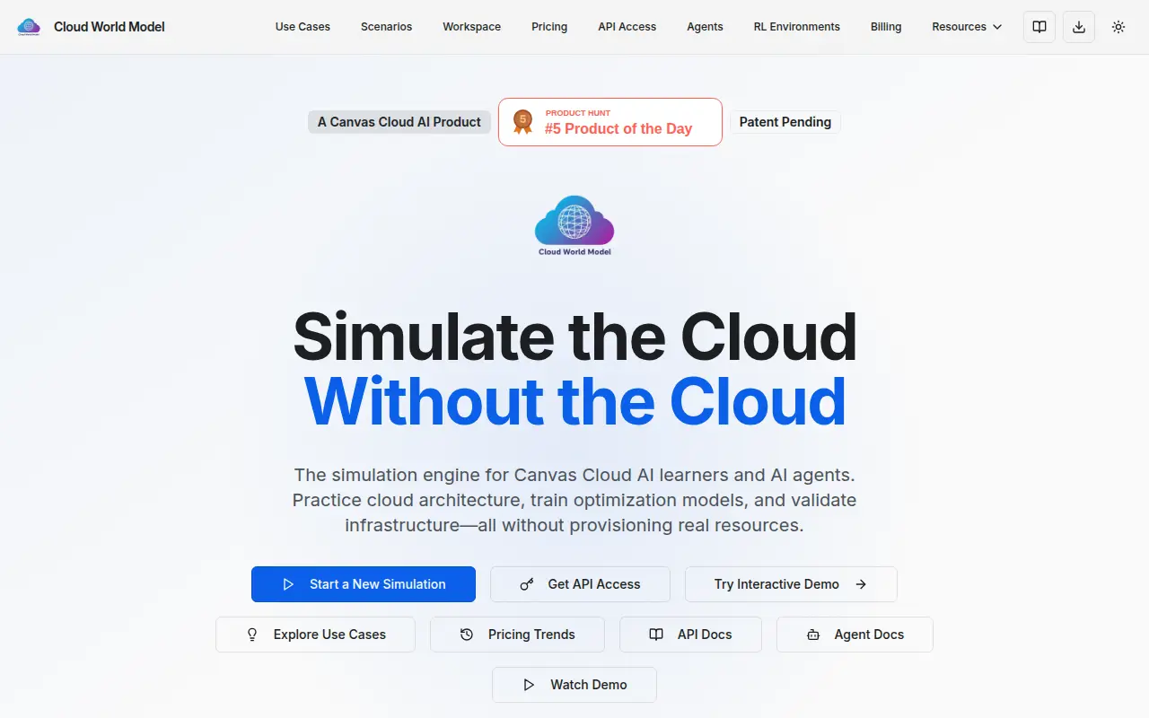 Cloud World Model