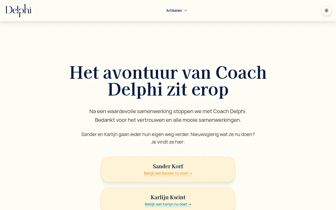 Coach Delphi