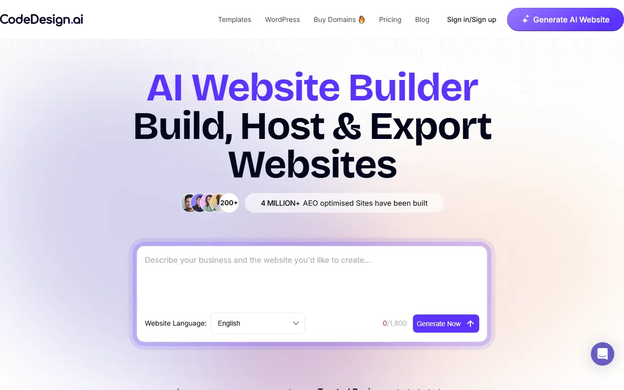 CodeDesign.AI for WordPress