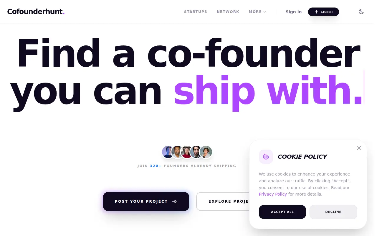 Cofounder Hunt
