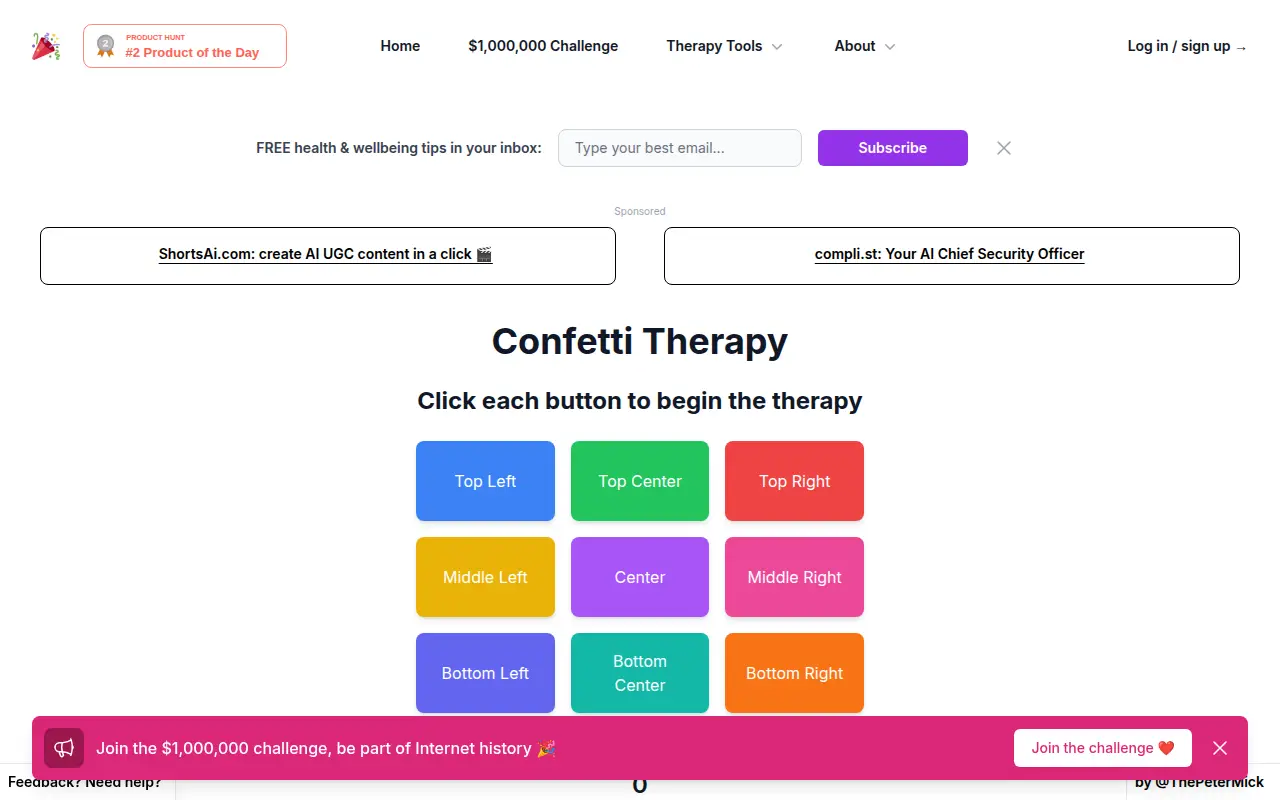 ConfettiTherapy.com