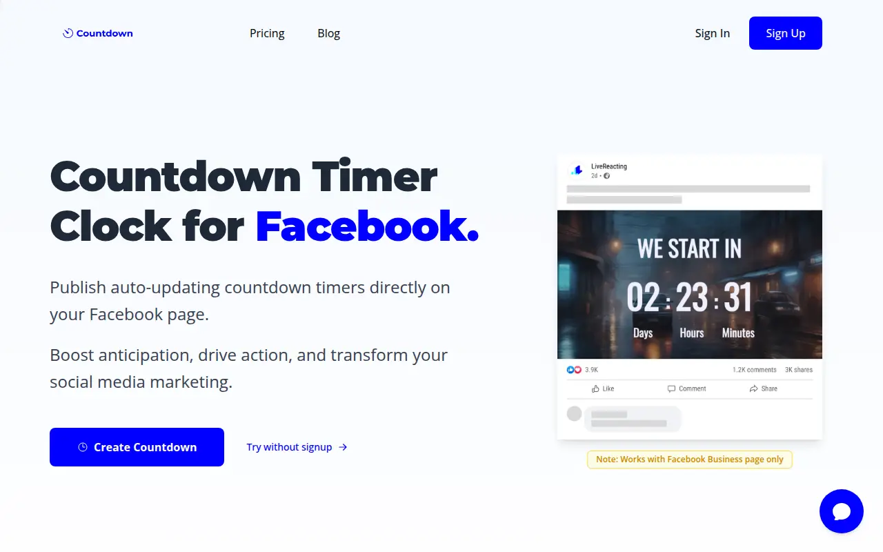 Countdown Timer App