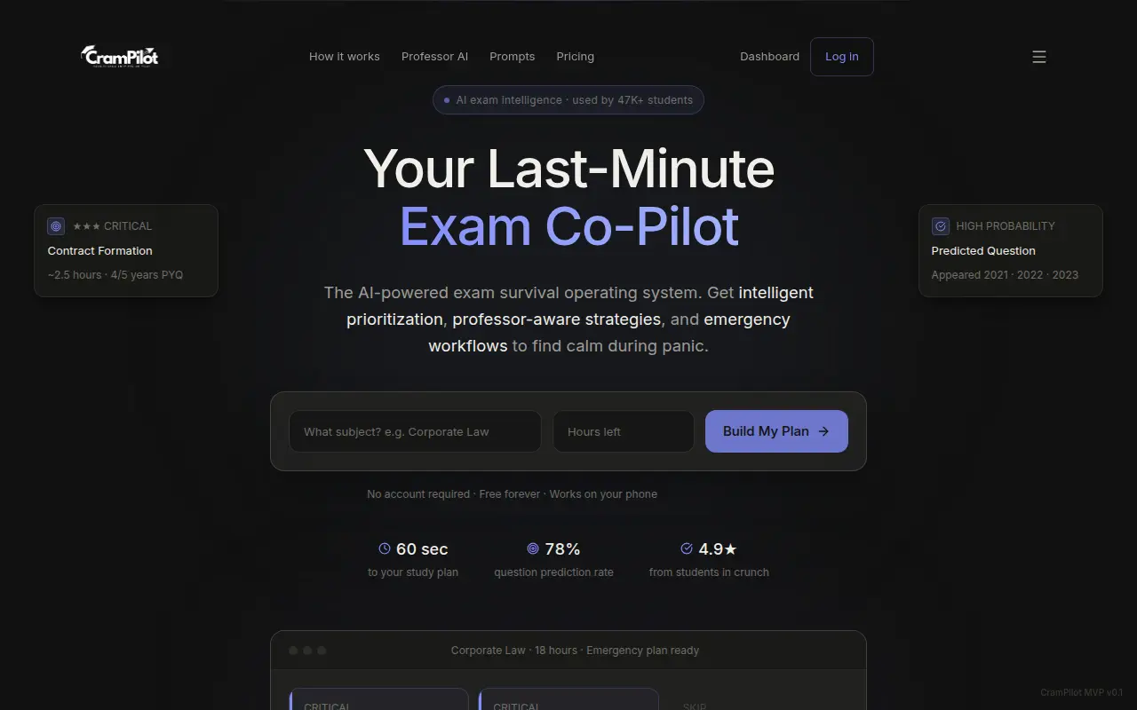 CramPilot