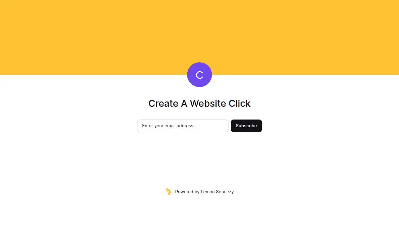 Create A Website Click