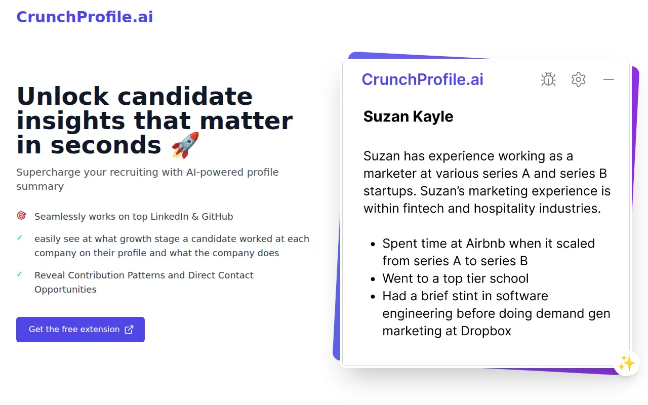 CrunchProfile