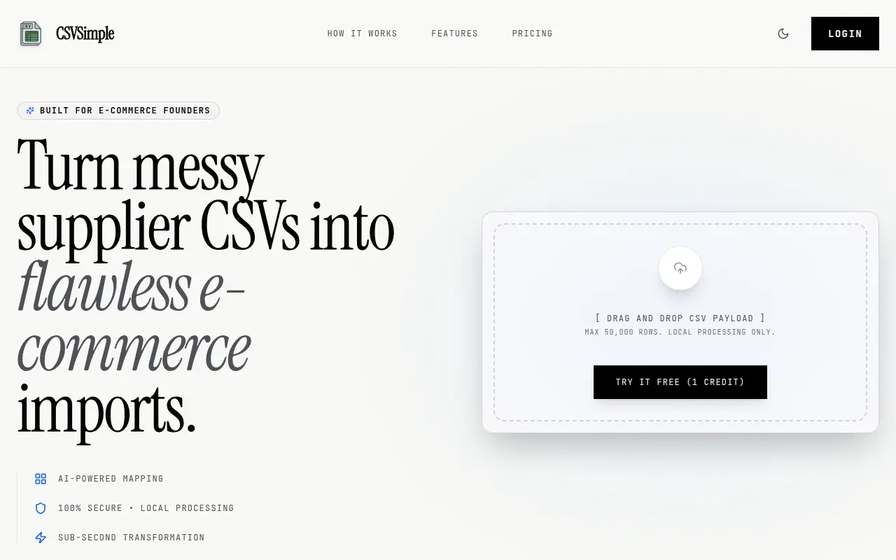 CSVSimple