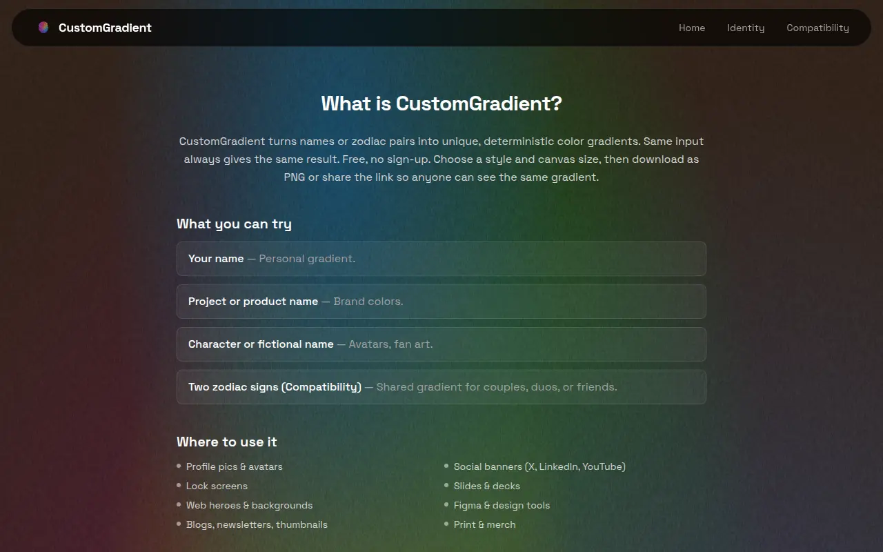 CustomGradient