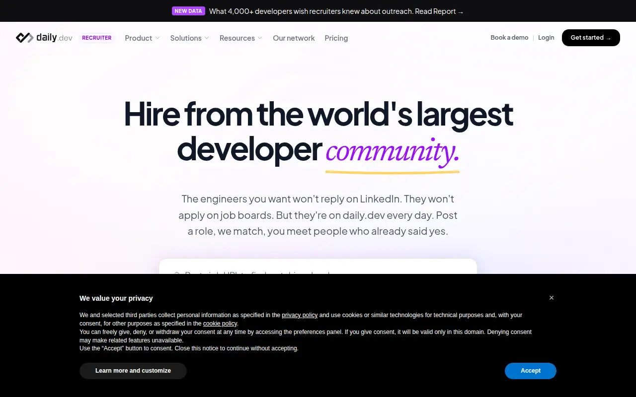 daily.dev Recruiter