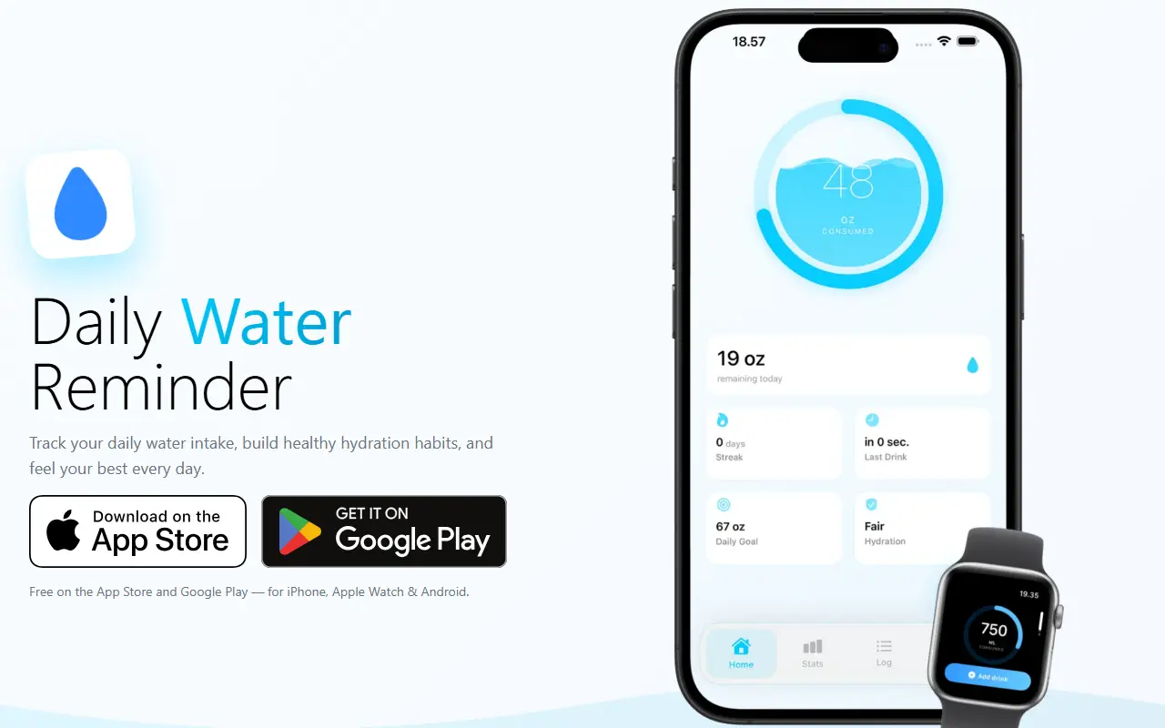Daily Water Reminder