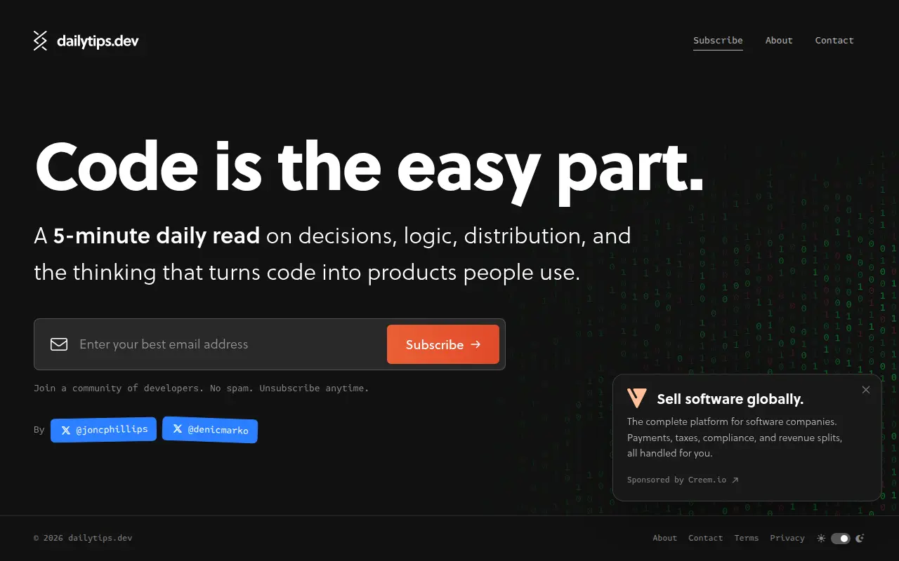 dailytips.dev