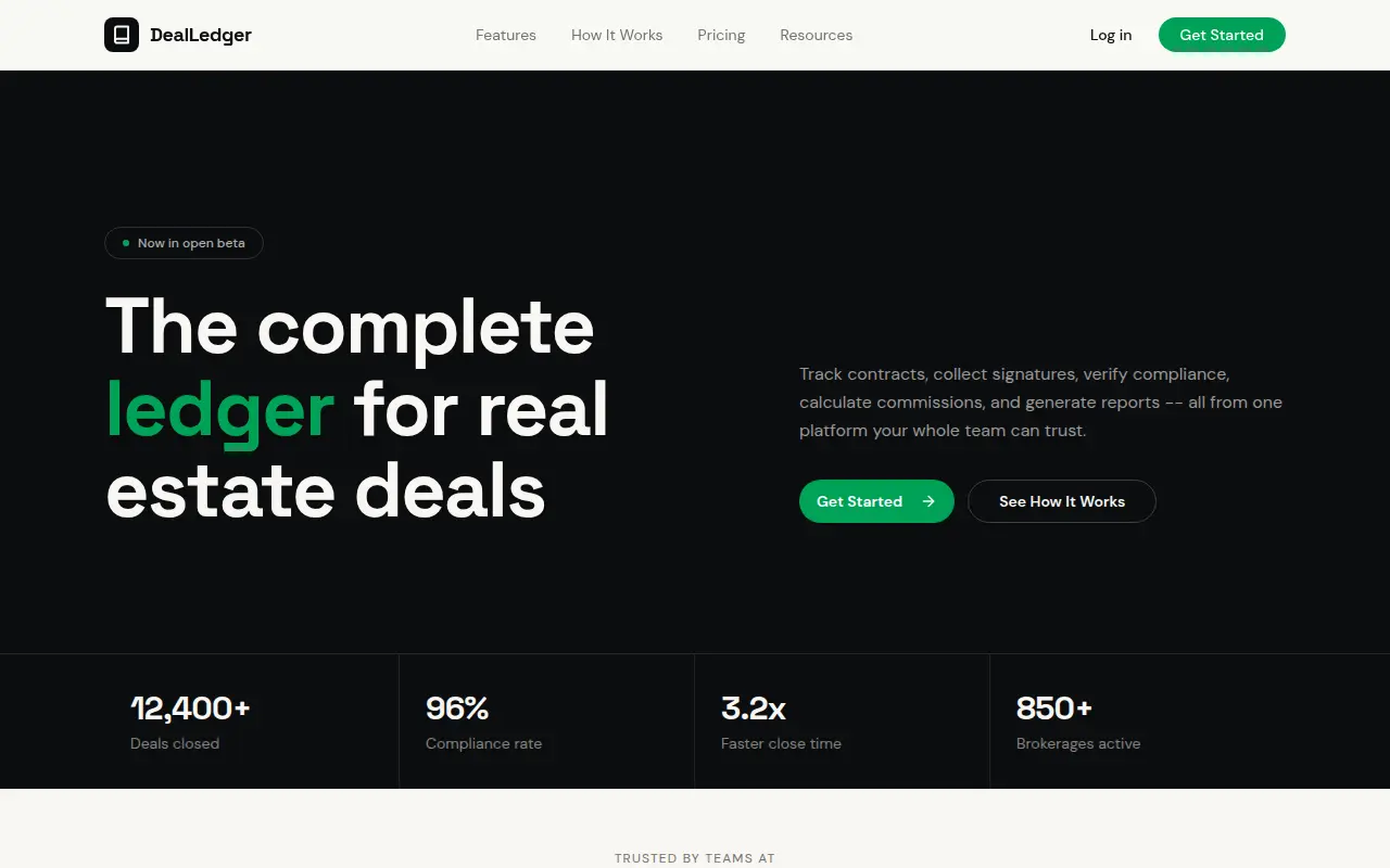 Deal Ledger