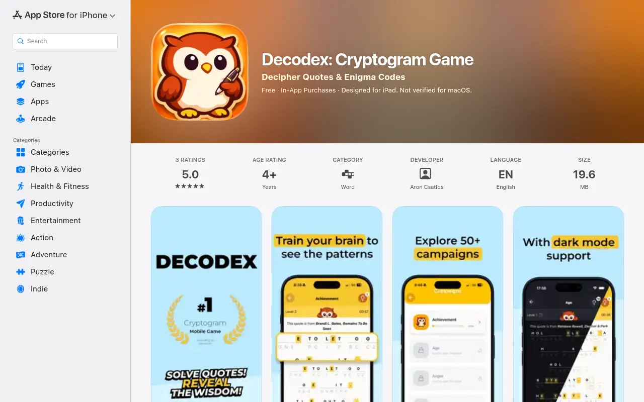 Decodex Mobile App