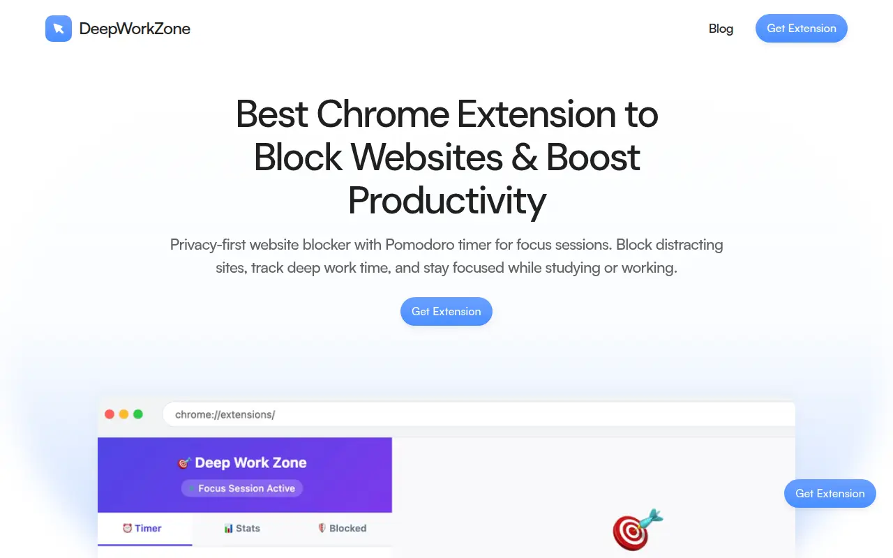 Deep Work Zone