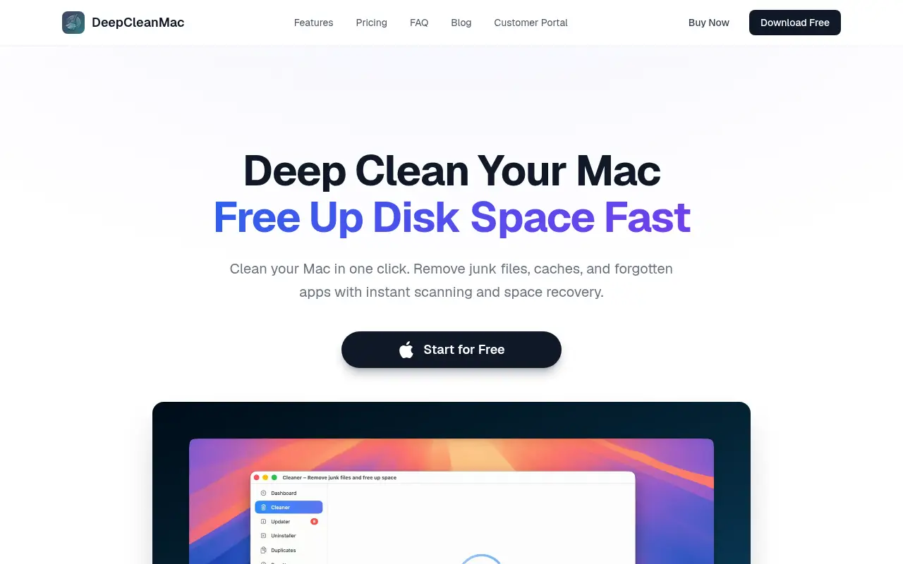 DeepCleanMac