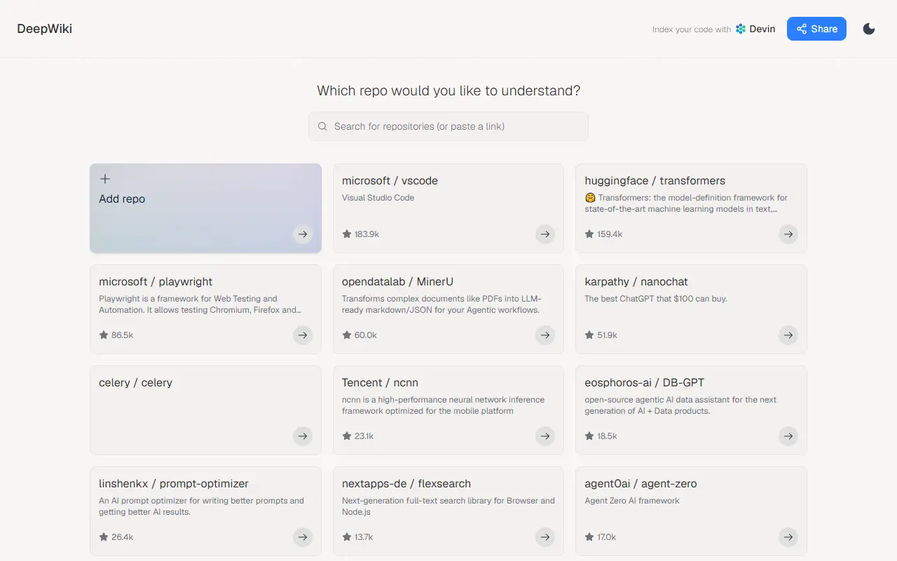 DeepWiki by Congnition